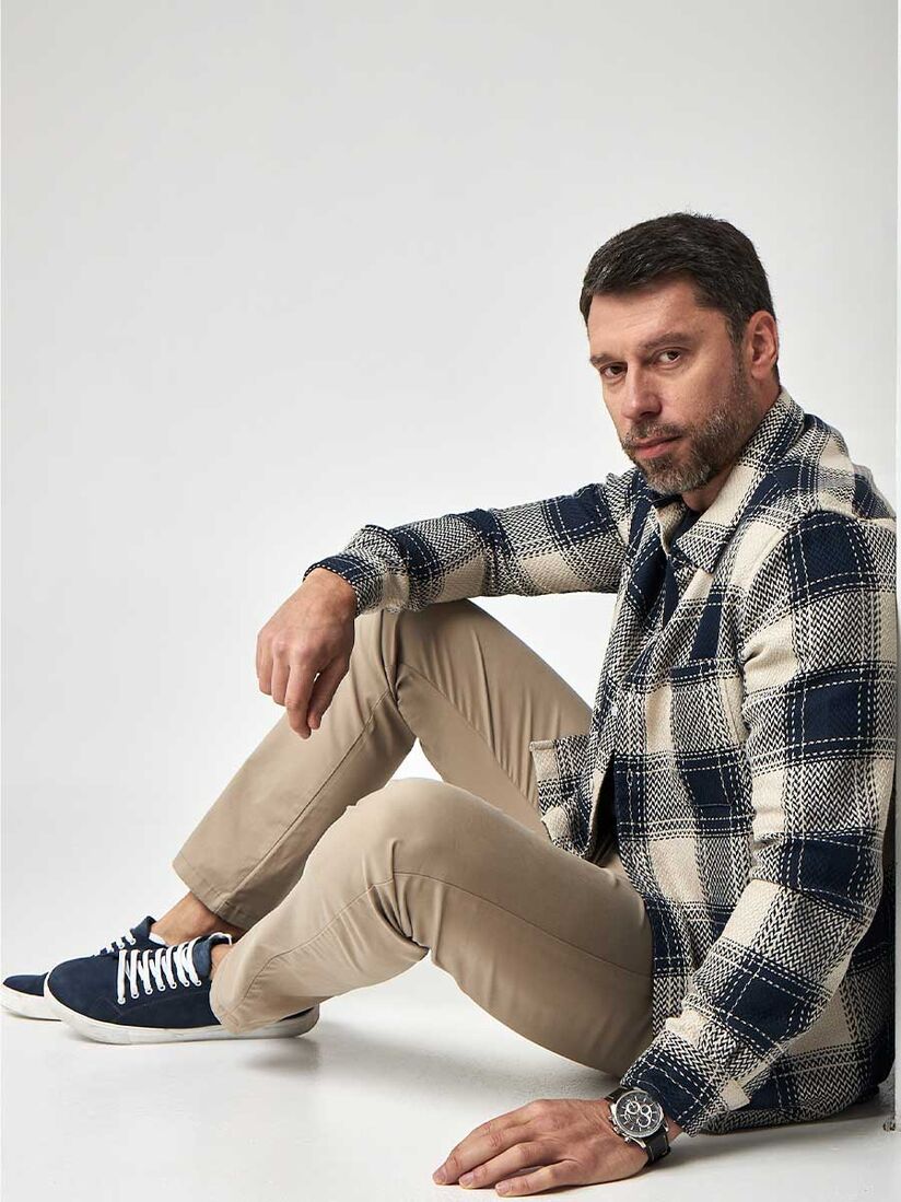 Фото 6 - Мужская рубашка I-RLC118 