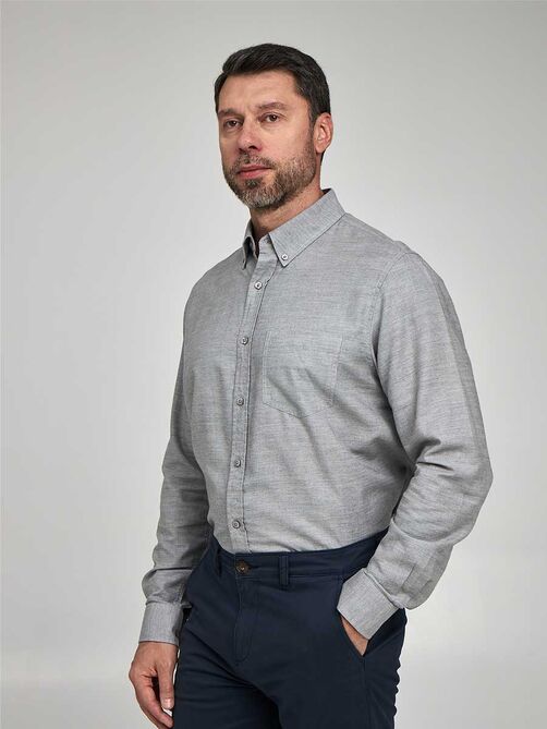 Фото 1 - Мужская рубашка I-RLLY117-2 