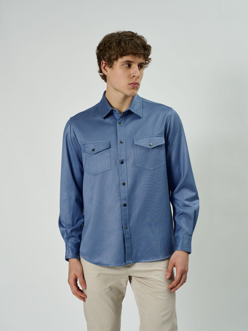 Фото 1 - Мужская рубашка, I-RSPD12-16 