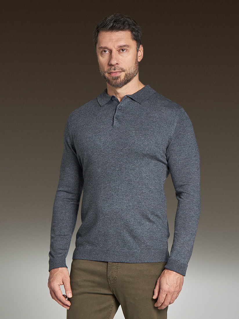 Фото 1 - Мужской джемпер поло CE-MP112-9 