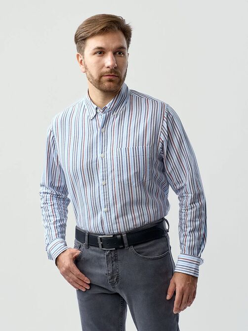 Фото 1 - Мужская рубашка, I-RLC163 