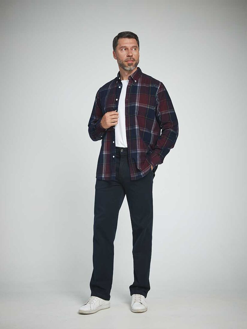 Фото 5 - Мужская рубашка I-RLC77-2 