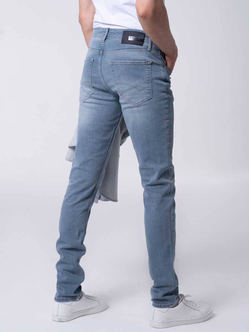 Мужские брюки (джинсы) T-SL01-3 цвет Серо-голубой в Москве купить по цене5400руб. в интернет магазине Velocity