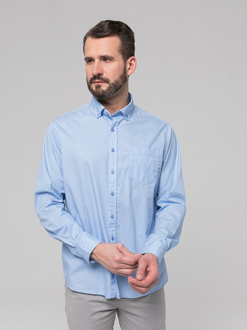 Фото 3 - Мужская рубашка I-RSCD05-1 