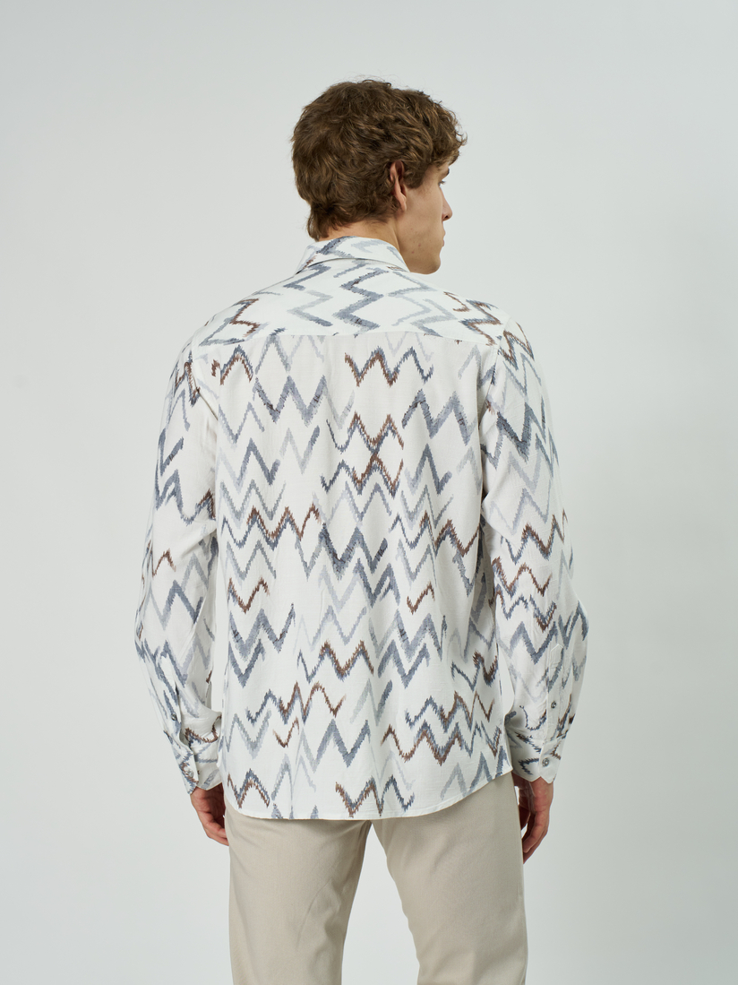 Фото 3 - Мужская рубашка, CL-RLR213 