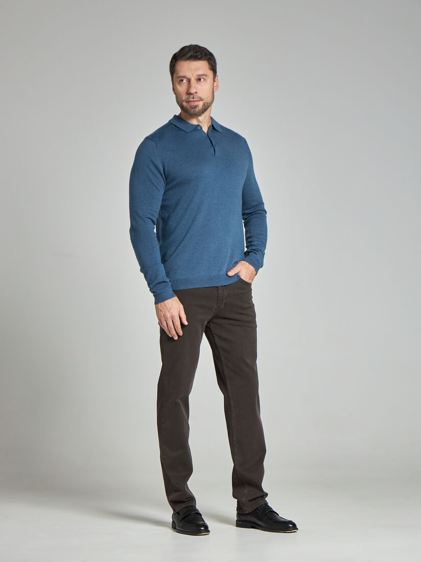 Фото 5 - Мужской джемпер поло CE-MP112-2 