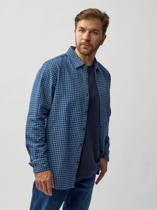 Фото 1 - Мужская рубашка, I-RLC162 