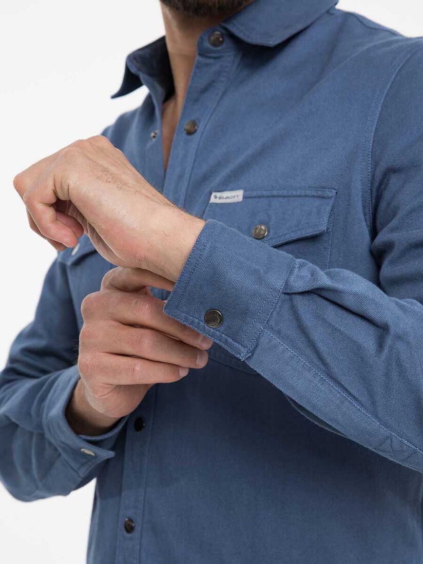 Фото 6 - Мужская рубашка I-RSPD12-10 