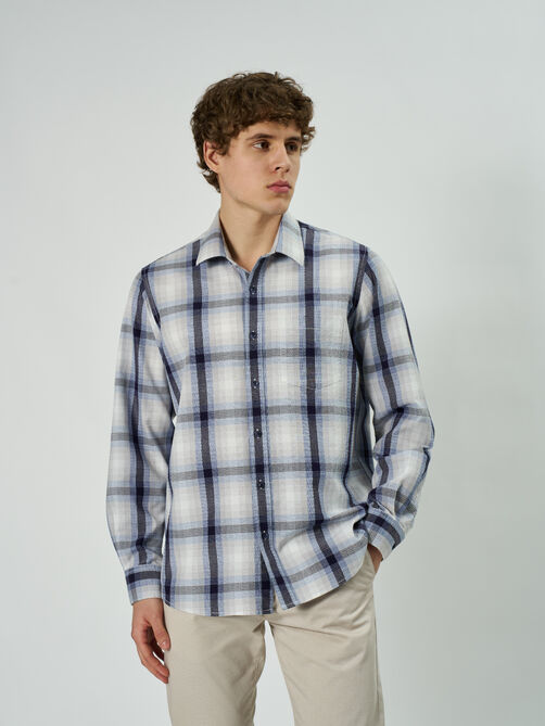 Фото 1 - Мужская рубашка, CL-RLC212 