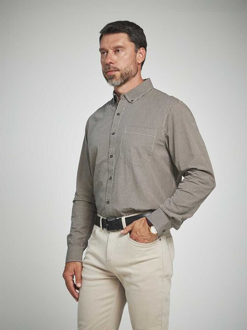 Фото 1 - Мужская рубашка I-RLC74 