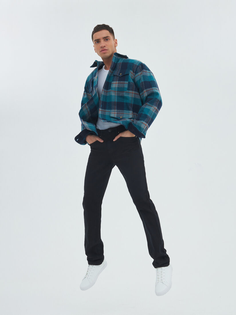 Фото 1 - Мужские брюки (джинсы), MV-MJV037 