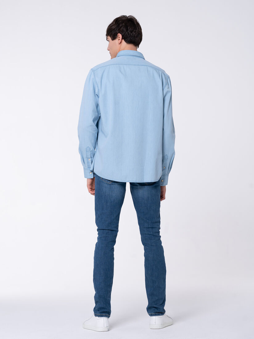 Фото 3 - Мужская рубашка I-RDD32-0 