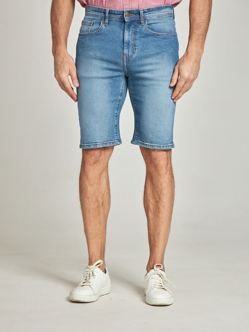 Фото 1 - Мужские джинсовые шорты, S-MSH142-4 