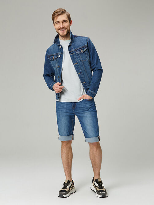 Фото 1 - Шорты мужские джинсовые MSV027 