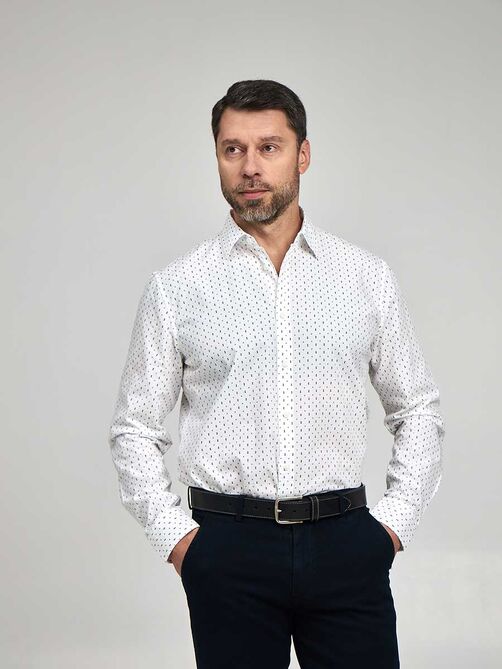 Фото 1 - Мужская рубашка I-RLC134-1 