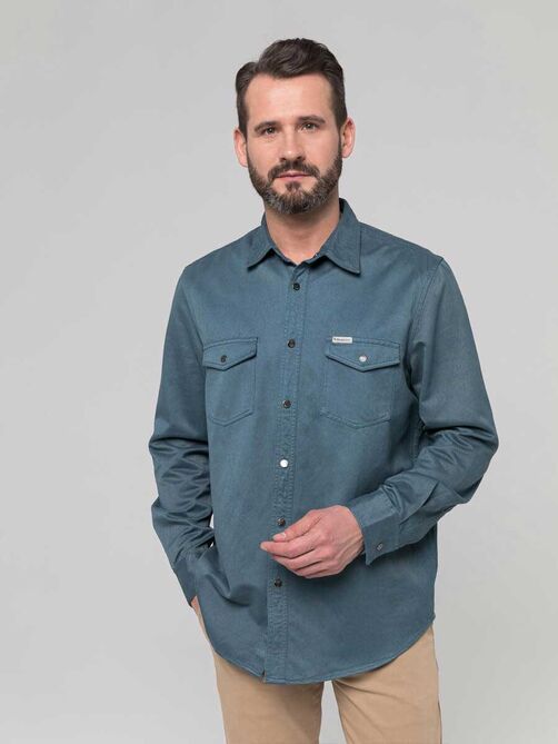 Фото 1 - Мужская рубашка I-RSPD12-7 