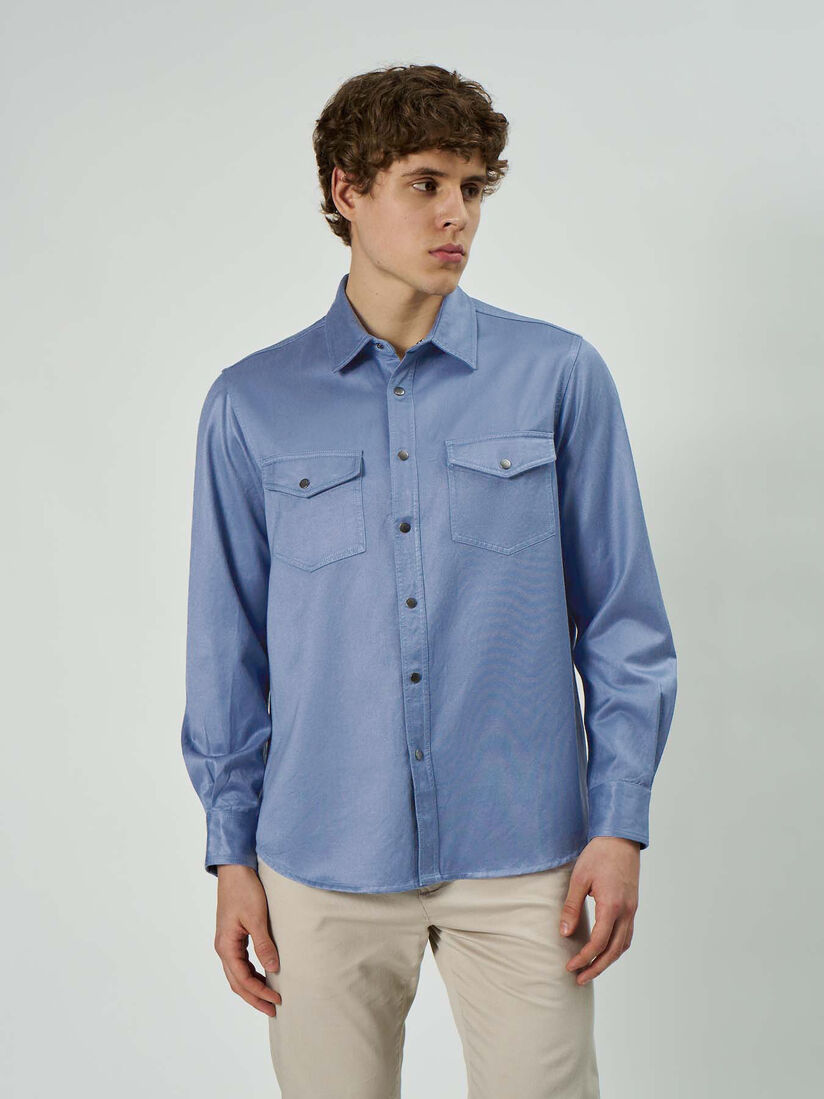 Фото 1 - Мужская рубашка, I-RSPD12-16 