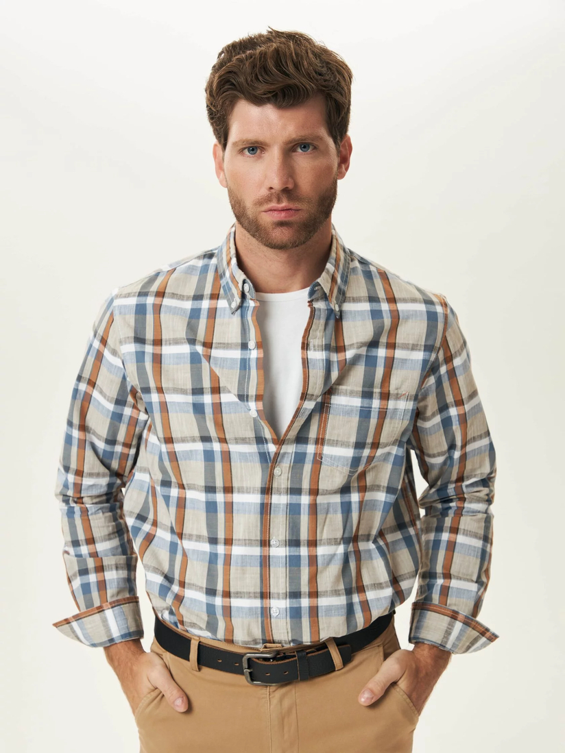 Фото 2 - Мужская рубашка I-RLC55-2 