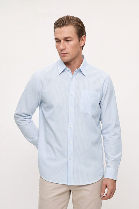 Фото 1 - Мужская рубашка I-RLC135-1 