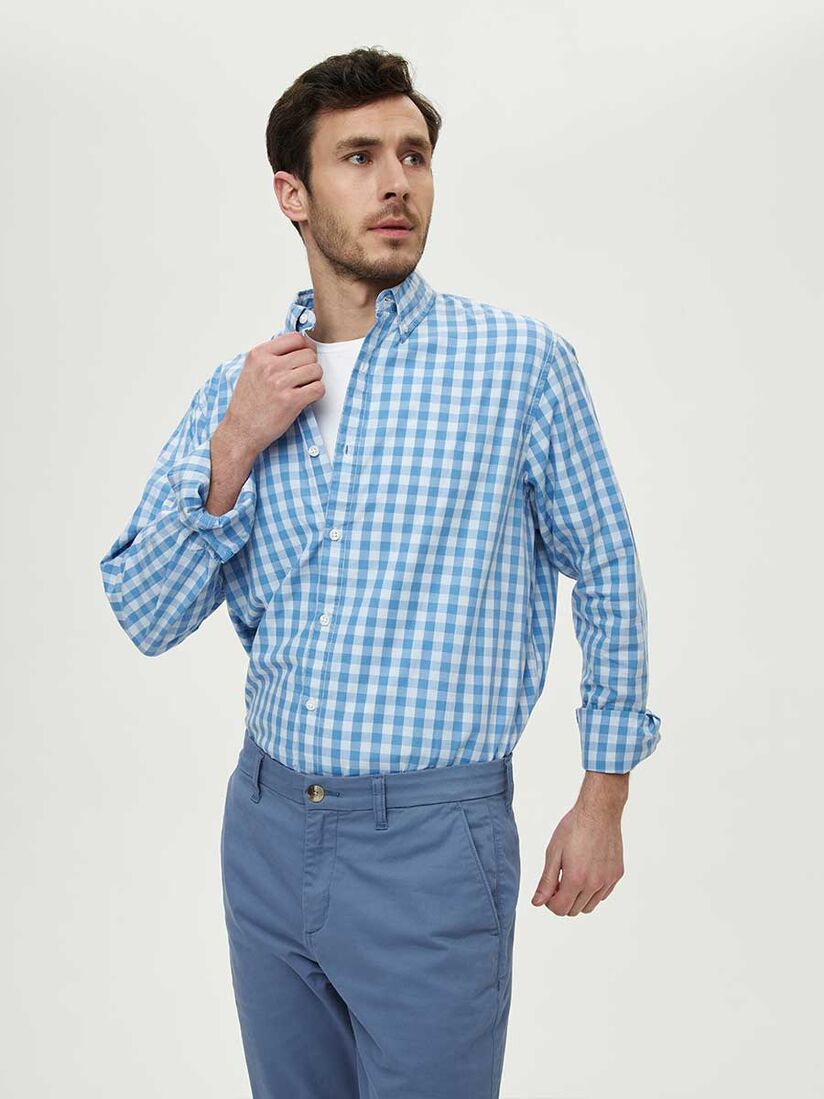 Фото 3 - Мужская рубашка I-RLC52-2 