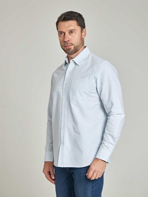 Фото 1 - Мужская рубашка I-RLC135-1 