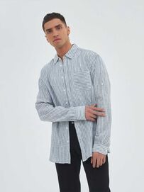 Фото 1 - Мужская рубашка I-RLCL41-2 