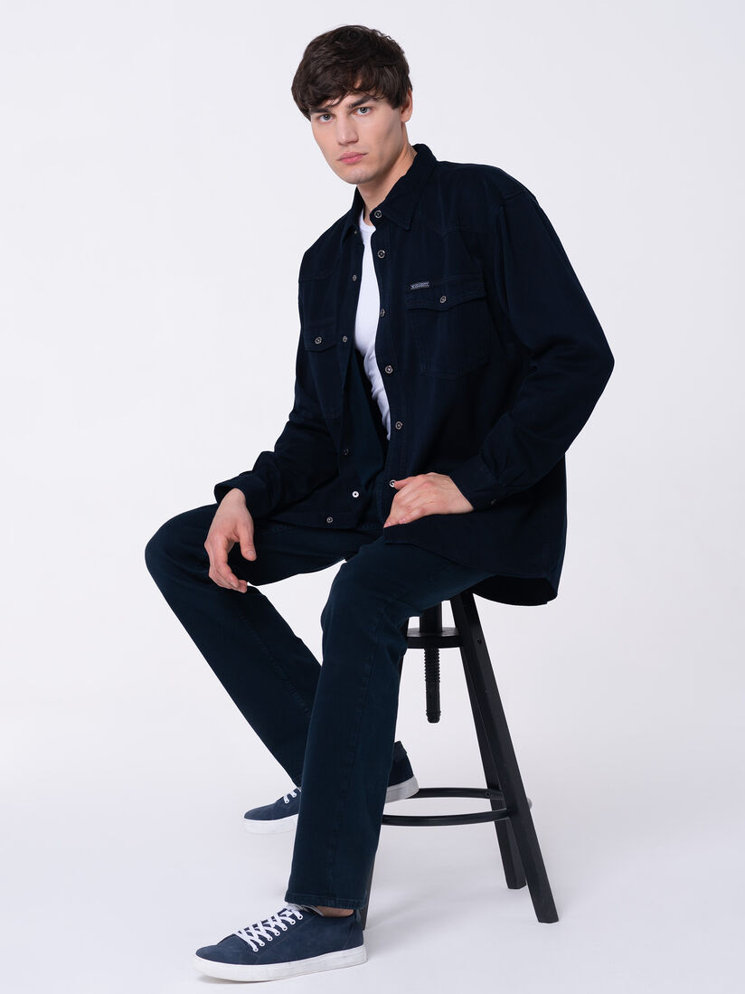 Фото 8 - Рубашки мужские VL 68-26 M-01 