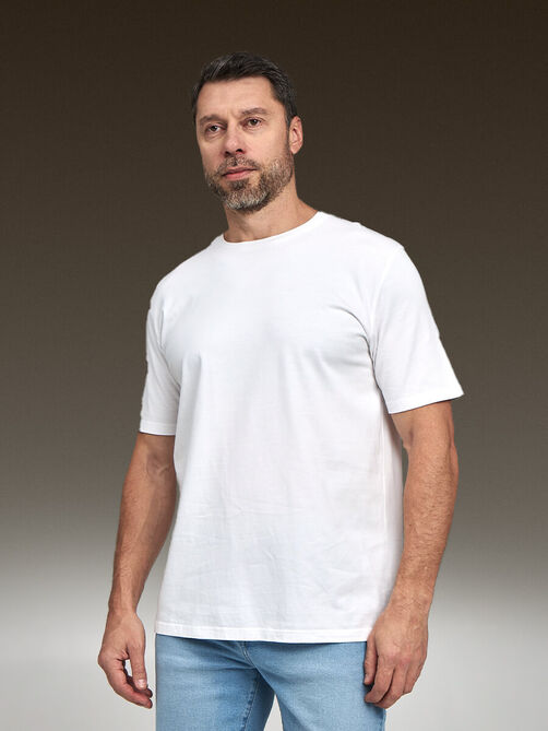 Фото 1 - Мужская футболка RB-MF02-10 