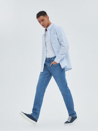 Фото 1 - Мужские брюки (джинсы), MV-MJV057 