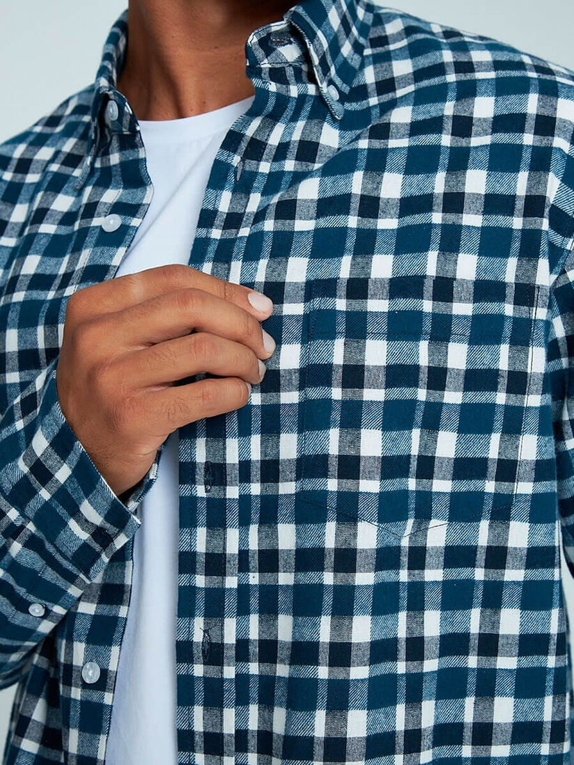 Фото 6 - Мужская рубашка I-RLCF46-1 