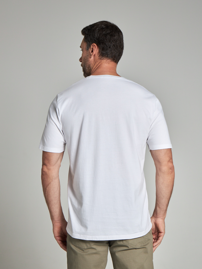 Фото 5 - Мужская футболка RB-MF02-10 