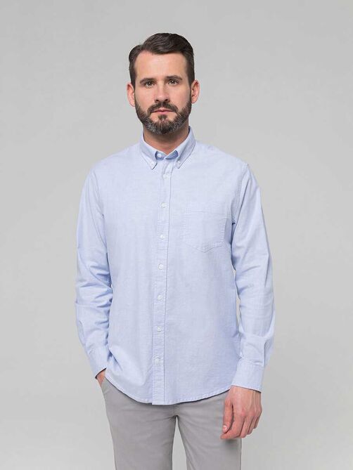 Фото 1 - Мужская рубашка I-RSCED11-1 