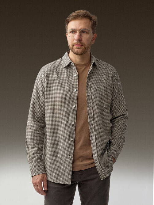 Фото 1 - Мужская рубашка, I-RLC153-1 