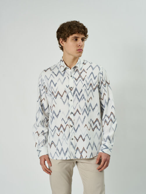 Фото 1 - Мужская рубашка, CL-RLR213 