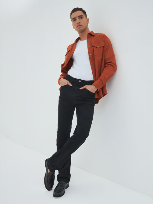 Фото 1 - Мужские брюки twill, V77-C-H 