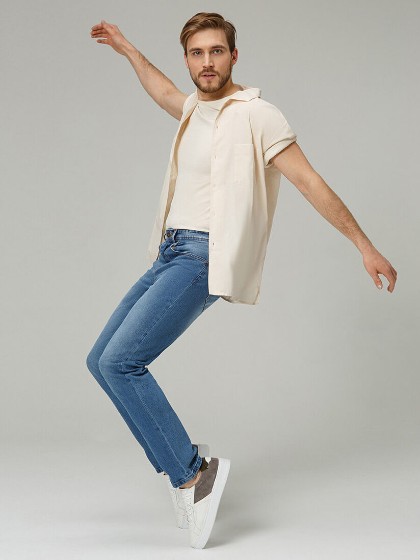 Фото 8 - Мужские брюки (джинсы) MJV032 