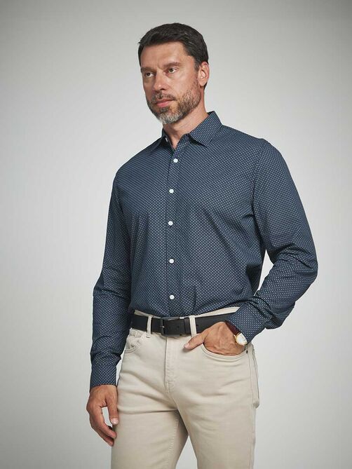 Фото 1 - Мужская рубашка I-RLC75-1 