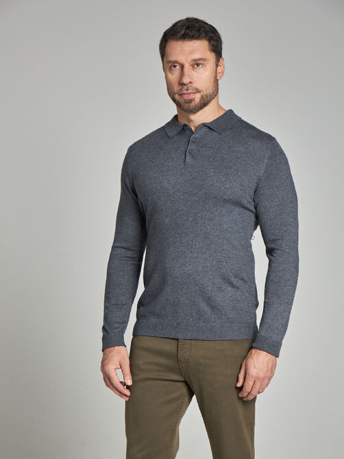 Фото 1 - Мужской джемпер поло CE-MP112-9 