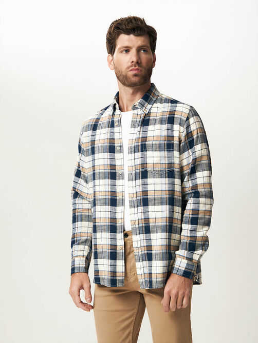 Фото 1 - Мужская рубашка I-RLC50 