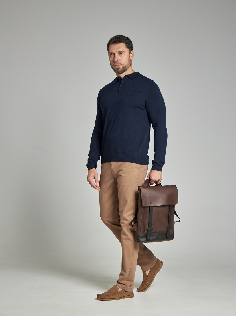 Фото 5 - Мужской джемпер поло CE-MP112-1 