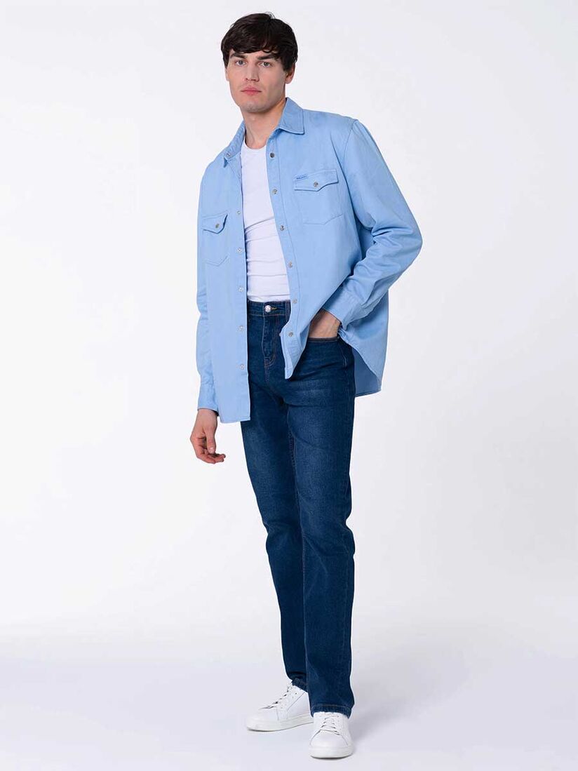 Фото 5 - Мужская рубашка I-RSPD12-2 