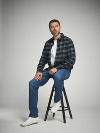 Фото 6 - Мужская рубашка I-RLC72-1 