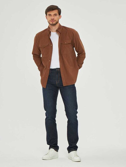 Фото 1 - Мужская рубашка I-RLV44-2 