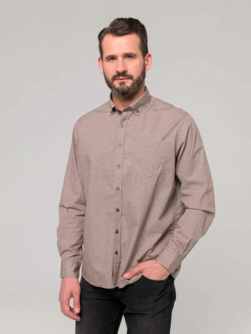 Фото 1 - Мужская рубашка I-RSCD05-2 