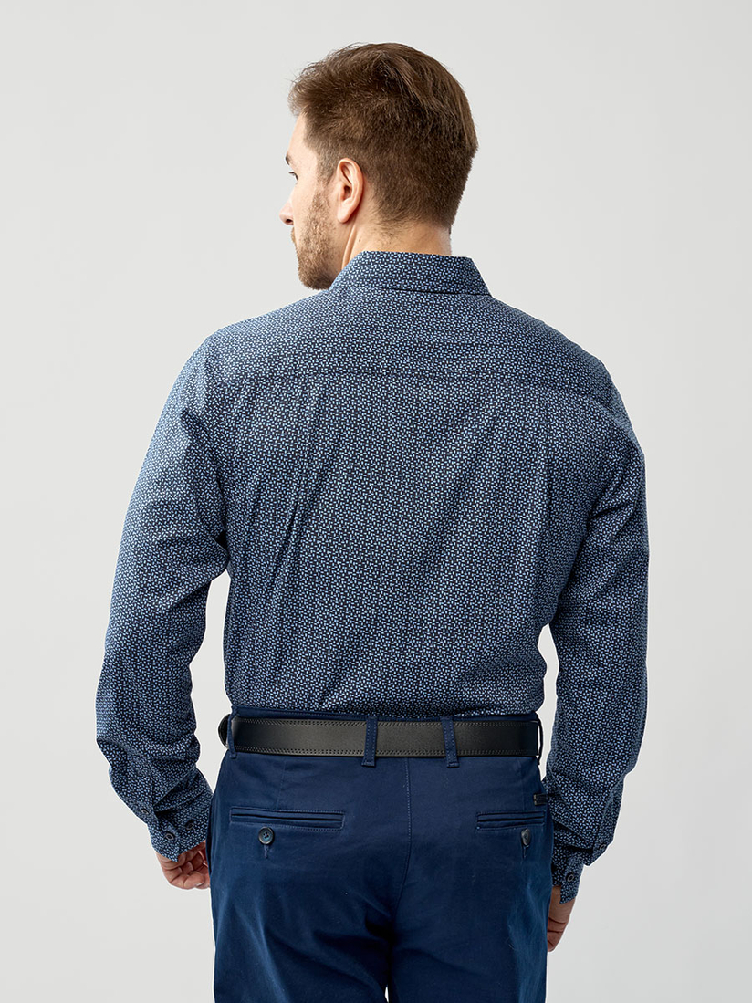 Фото 2 - Мужская рубашка, I-RLC164-2 