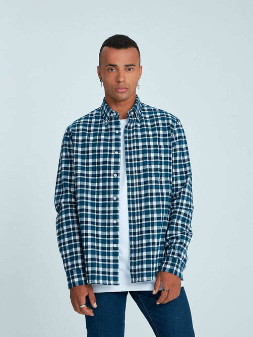 Фото 1 - Мужская рубашка I-RLCF46-1 