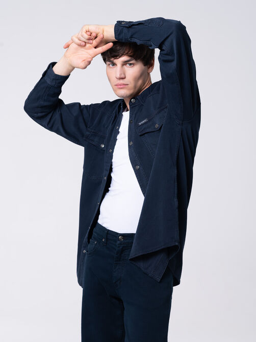 Фото 1 - Рубашки мужские VL 68-V34 M-01 