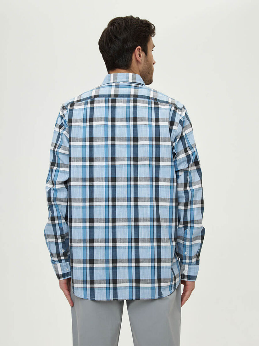 Фото 2 - Мужская рубашка I-RLC55-1 