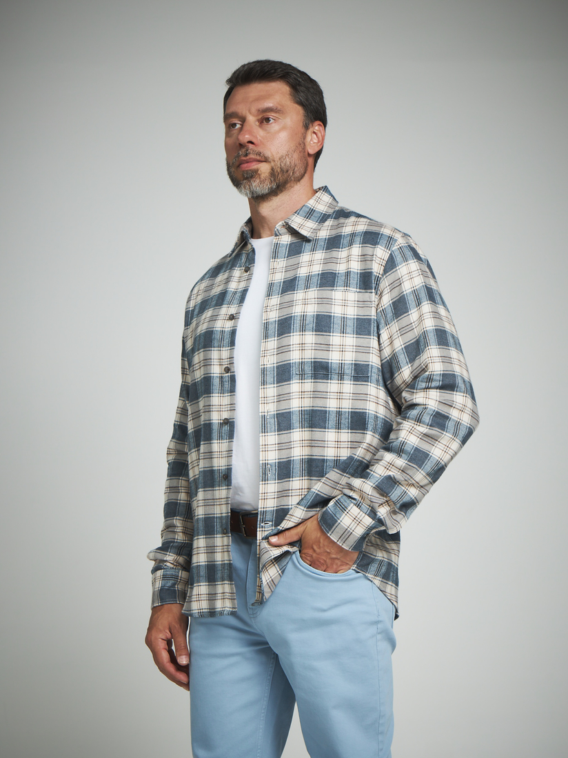 Фото 3 - Мужская рубашка I-RLC69 