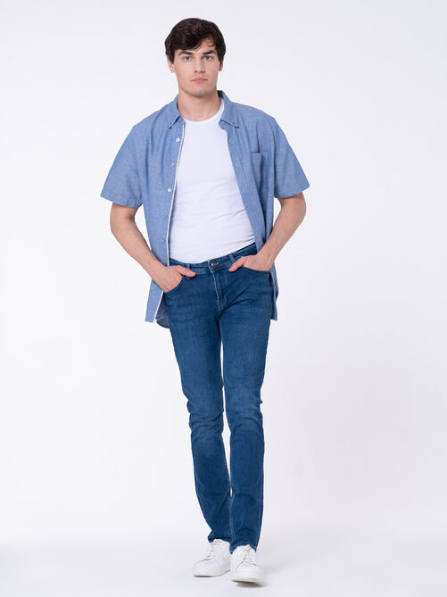 Фото 1 - Мужские брюки (джинсы) T-SL01-11 